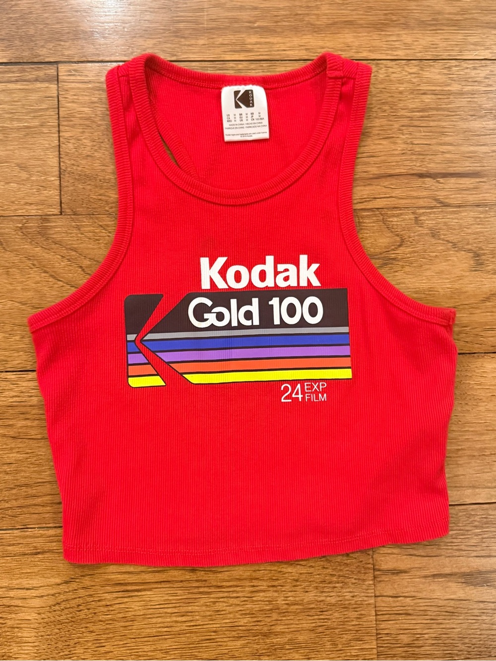 Kodak Red 'Gold 100' Tank Top